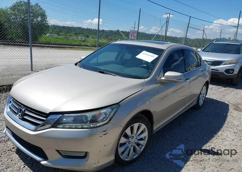 2013 Honda Accord Ex-L V-6 из США, поврежденный, VIN 1HGCR3F84DA001736